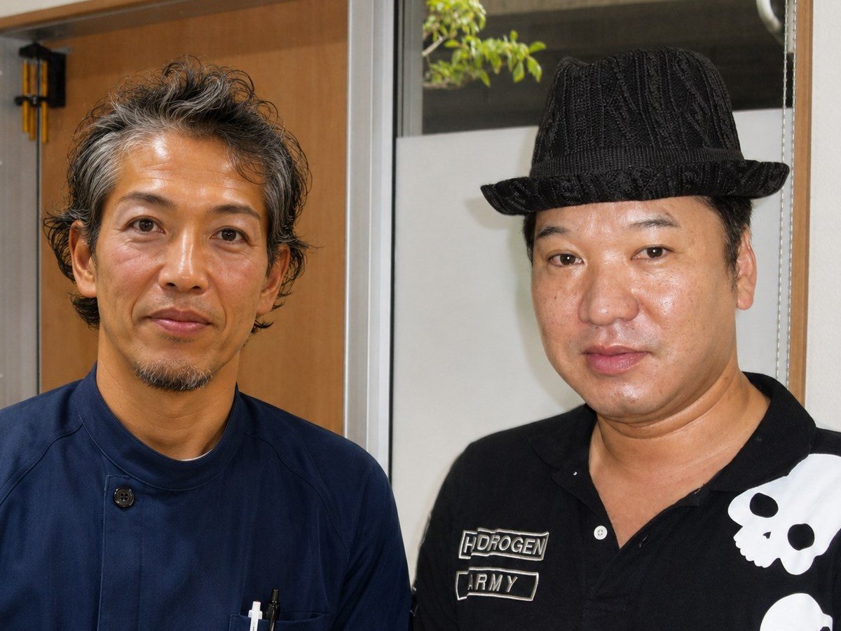 N・Kさまと院長の写真