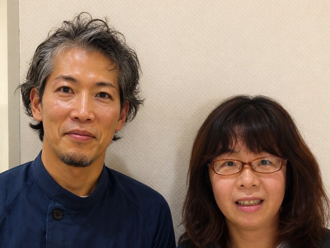 患者様と院長の写真